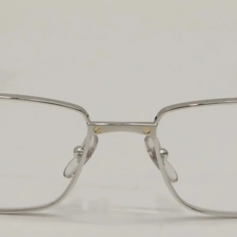 Cartier CT0204O-003 Frame Silver Eyeglasses 56-18-140